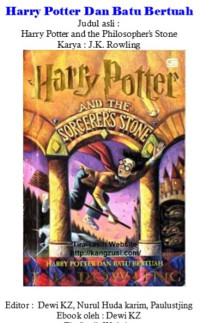 Image of Harry Potter dan Batu Bertuah