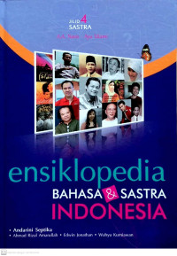Image of Ensiklopedia Bahasa dan Sastra Indonesia