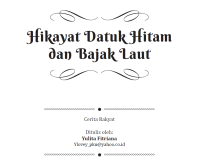 Image of Hikayat Datuk Hitam dan Bajak Laut