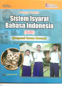 Image of Belajar Praktis Sistem Isyarat Bahasa Indonesia (SIBI): Mengenal Hewan Beranak